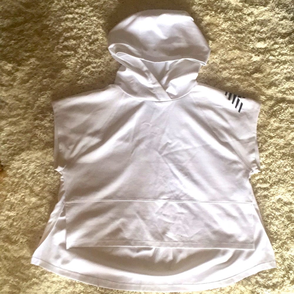 New Balance short sleeve top with hood